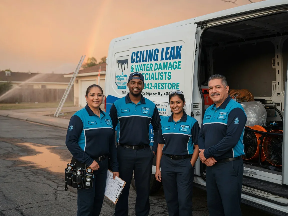 Ceiling Leak Cleanup company in Derby Line, VT