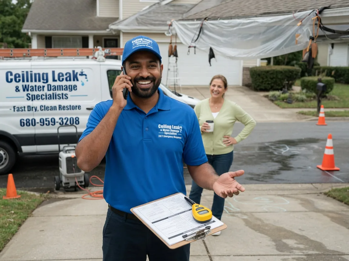 Ceiling Leak Cleanup Derby Line, VT FAQs